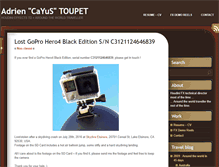 Tablet Screenshot of cayus.net